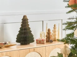 Juledekoration LED ANDAN Juletræ 41 cm Grøn
