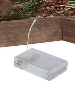 Juledekoration LED DOKKA Stjerne 46 cm Brun