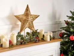 Juledekoration LED FARUP Stjerne 51 cm Guld