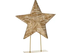 Juledekoration LED FARUP Stjerne 51 cm Guld