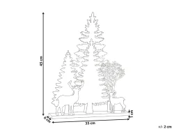 Juledekoration LED GISSELAN 45 cm Hvid