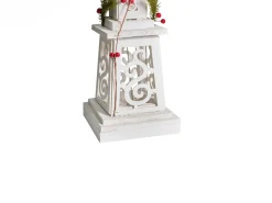 Juledekoration LED LUMMENE Søjle lampe 80 cm Hvid
