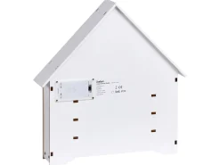 Juledekoration LED MJOSA Adventskalender 33 cm Hvid