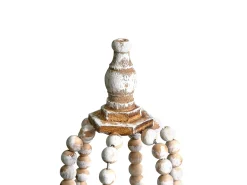 Juledekoration LED PETRUMA 40 cm Lysebrun