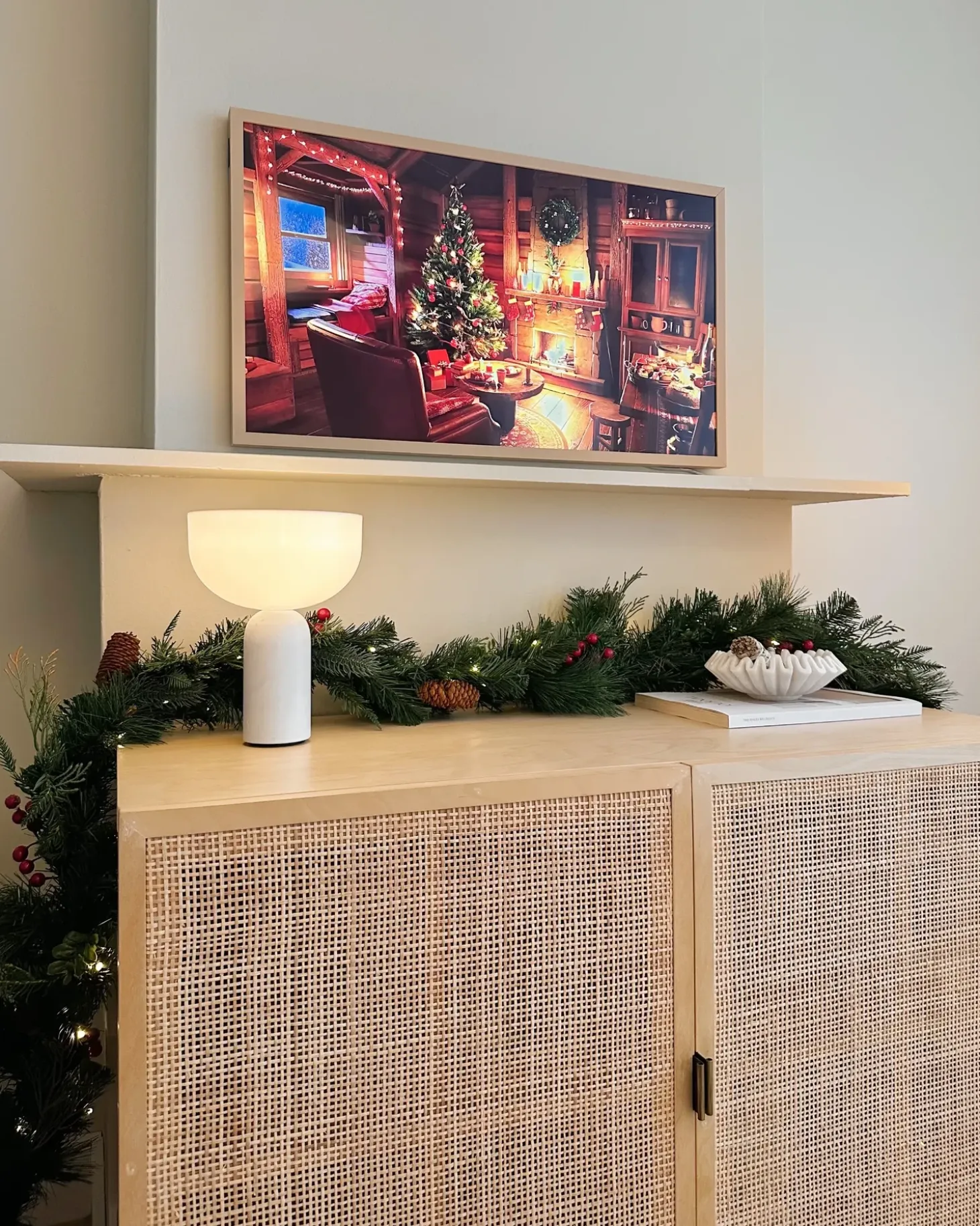 Juleguirlande LED ELBRUS 270 cm Grøn