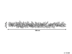 Juleguirlande LED KAMERUN 180 cm Grøn