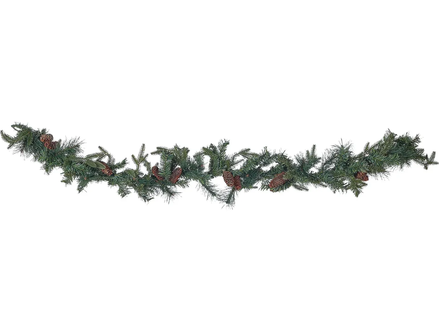 Juleguirlande LED KAMERUN 180 cm Grøn