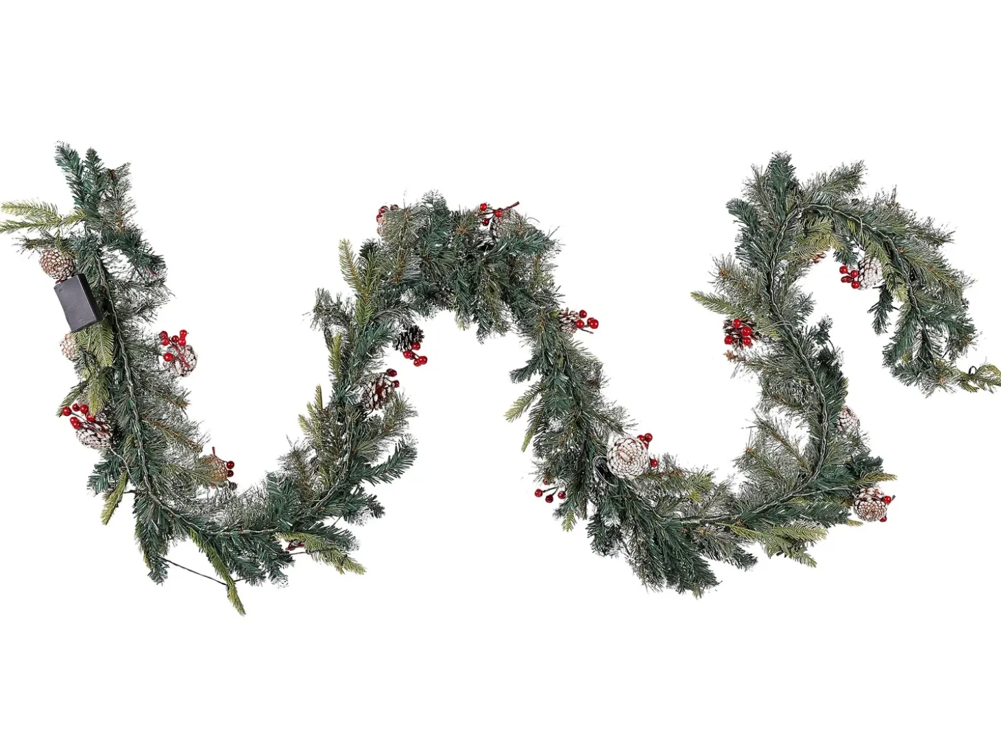 Juleguirlande LED PAIMIO 180 cm Grøn