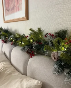 Juleguirlande LED PAIMIO 270 cm Grøn