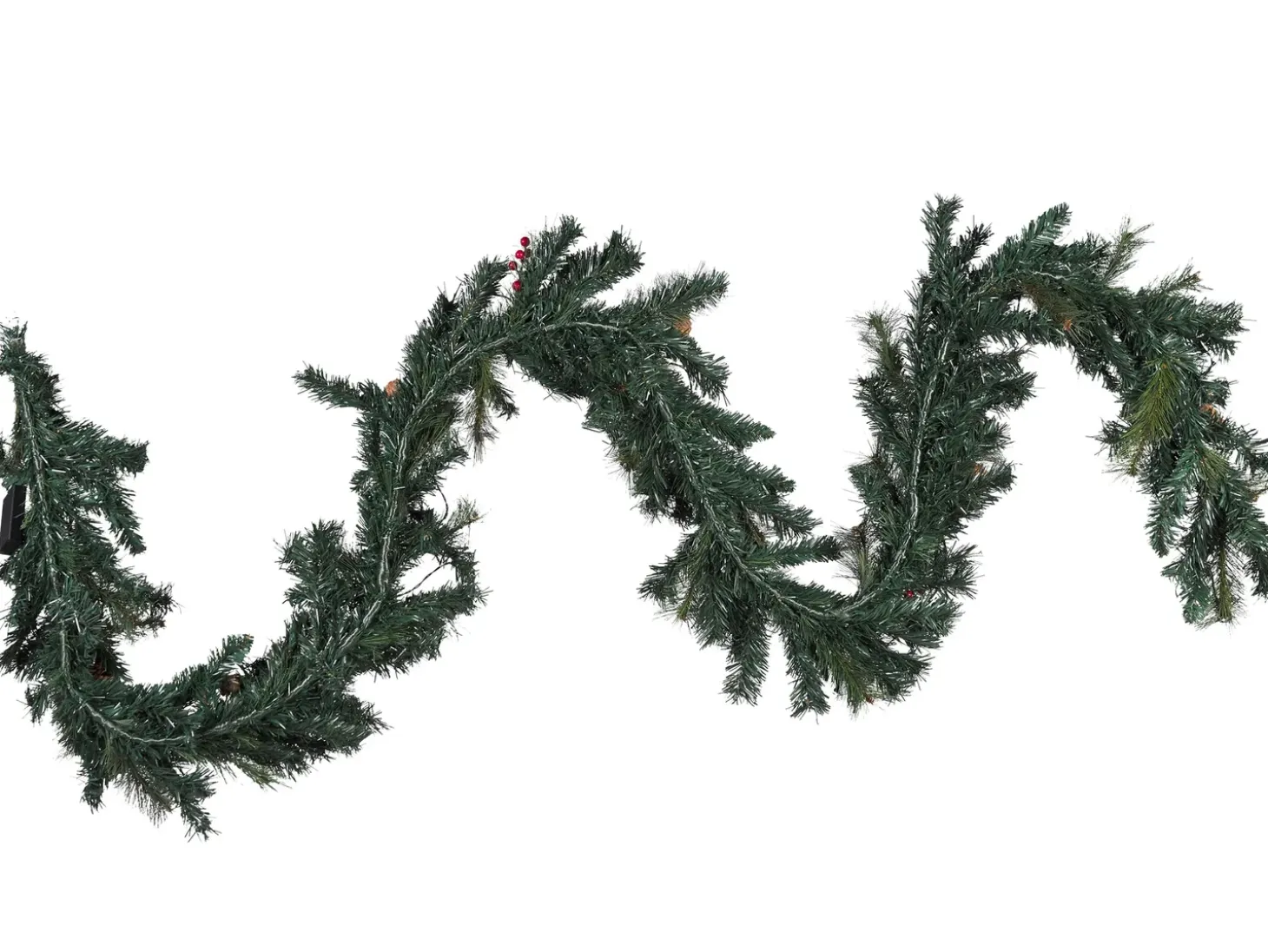 Juleguirlande LED TENALA 270 cm Grøn
