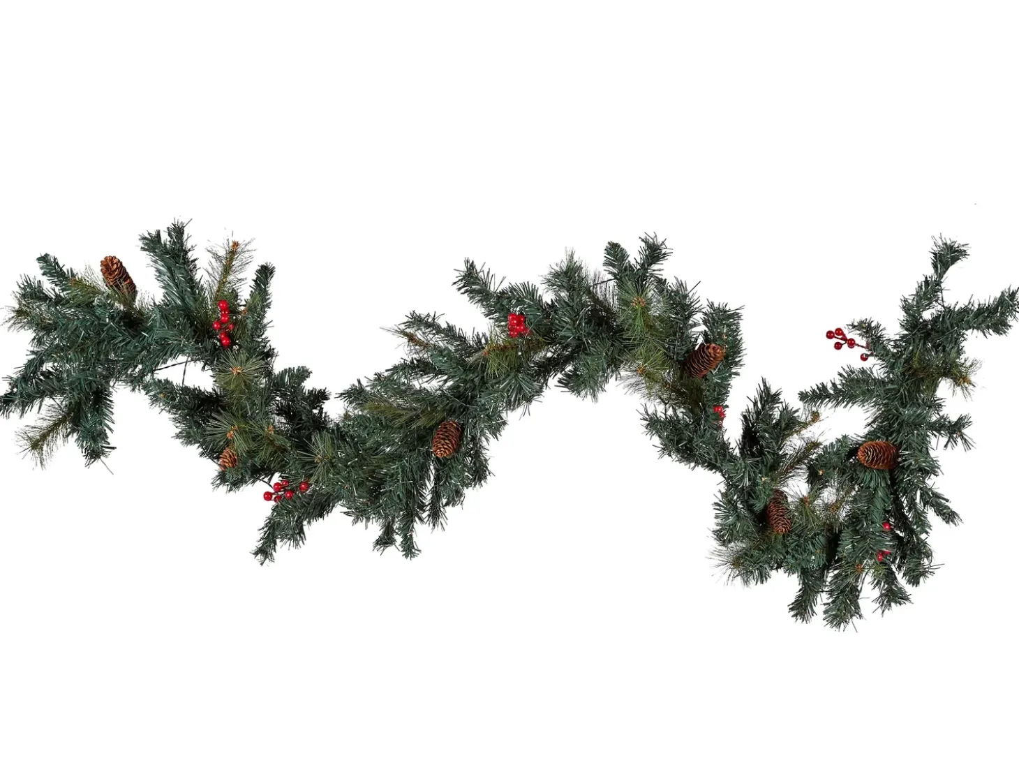 Juleguirlande LED TENALA 180 cm Grøn