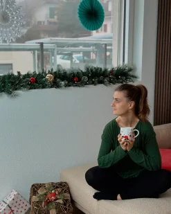 Juleguirlande LED WAPTA 270 cm Grøn