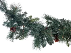 Juleguirlande LED WHITEHORN 180 cm Mørkegrøn