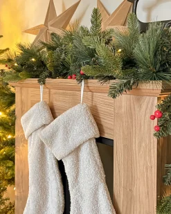 Juleguirlande LED WHITEHORN 180 cm Mørkegrøn