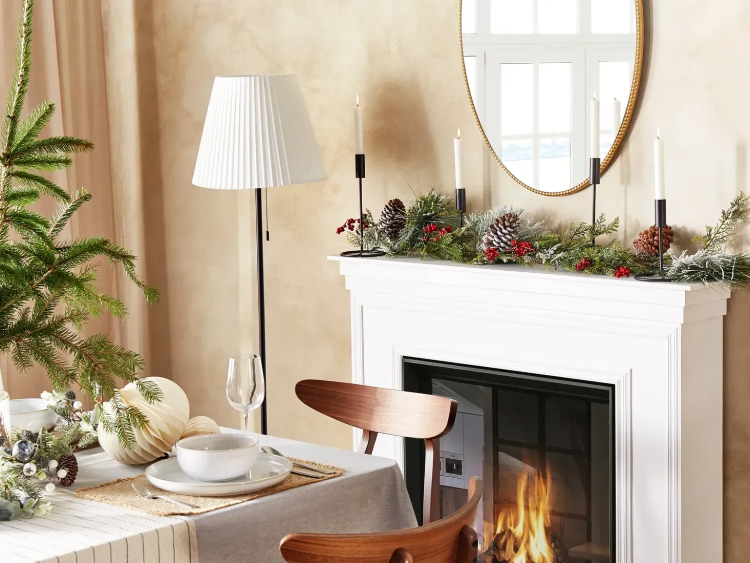 Juleguirlande SORIA 150 cm Grøn