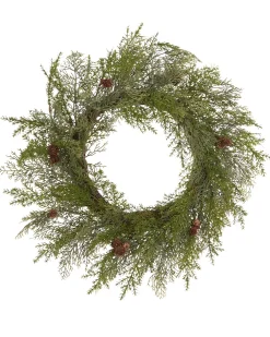 Julekrans PANRUN Grøn 70 cm