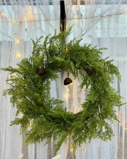 Julekrans PANRUN Grøn 70 cm