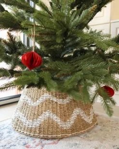 Juletræs hylster HIVER Søgræs Naturlig 60 cm