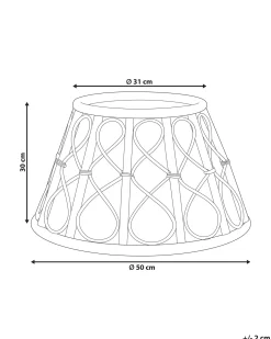 Juletræs hylster AVENT Rattan Naturlig 50 cm