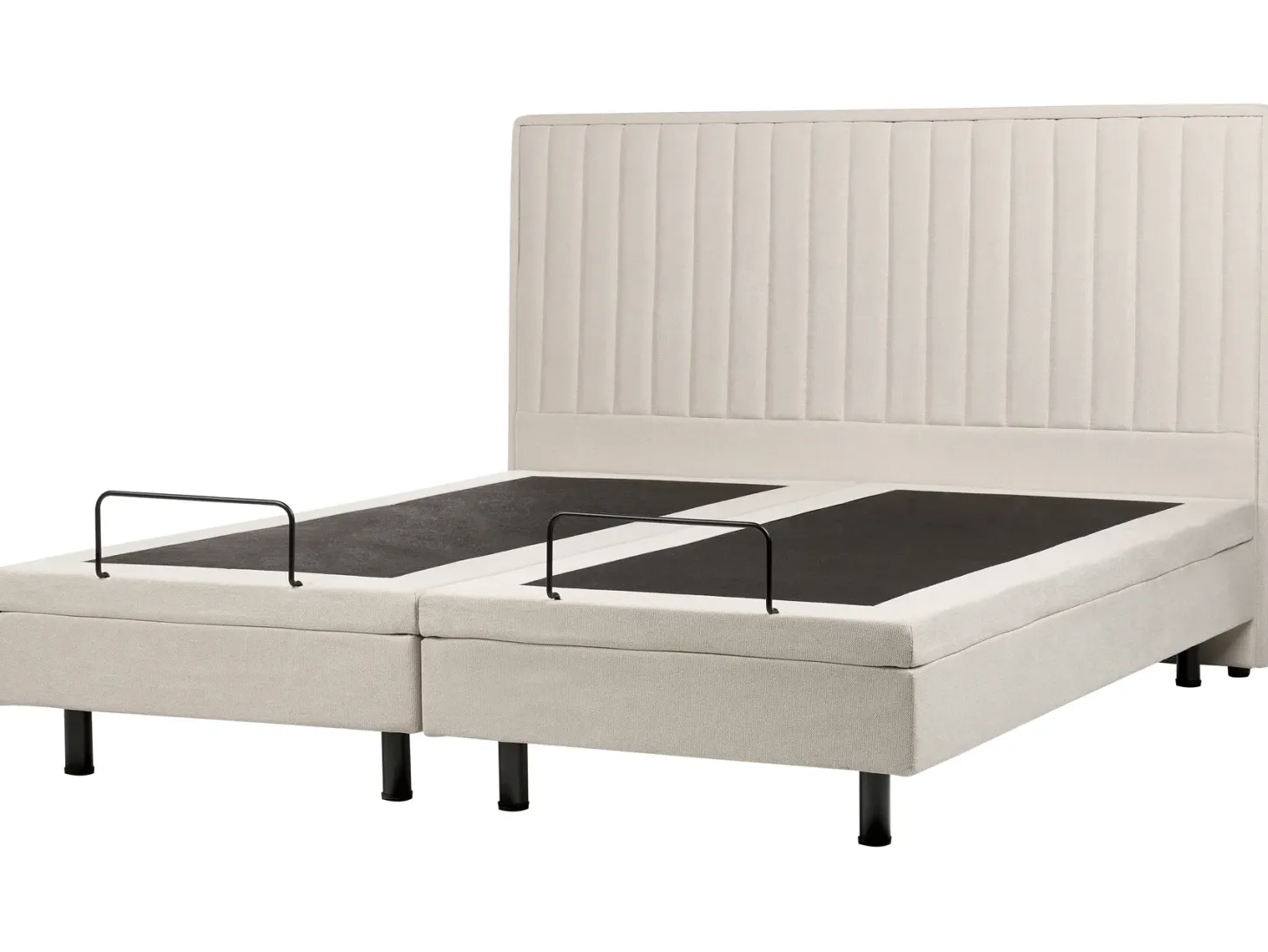 Justerbar seng CASTELLAN 180 x 200 cm Lys Beige