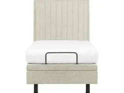 Justerbar seng CASTELLAN 90 x 200 cm Beige