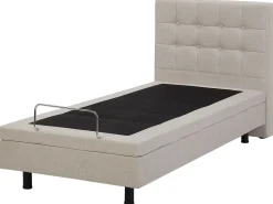 Justerbar seng DUKE 90 x 200 cm Beige