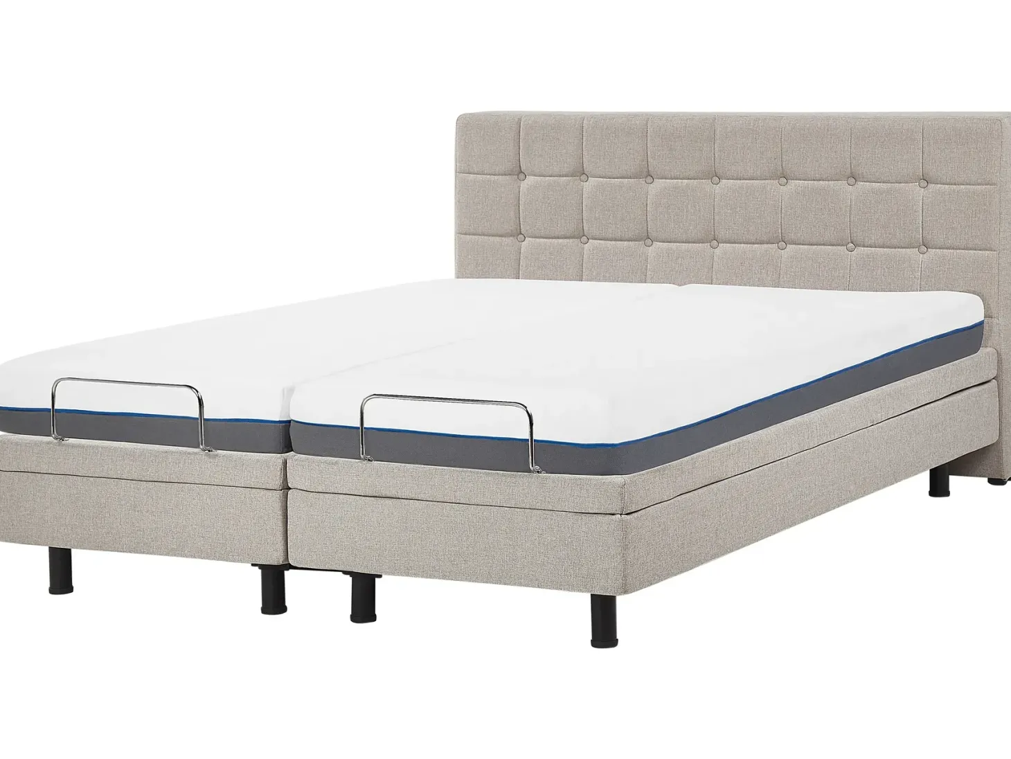Justerbar seng DUKE 180 x 200 cm Beige