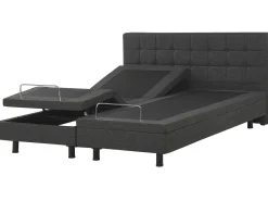 Justerbar seng DUKE 180 x 200 cm Mørkegrå