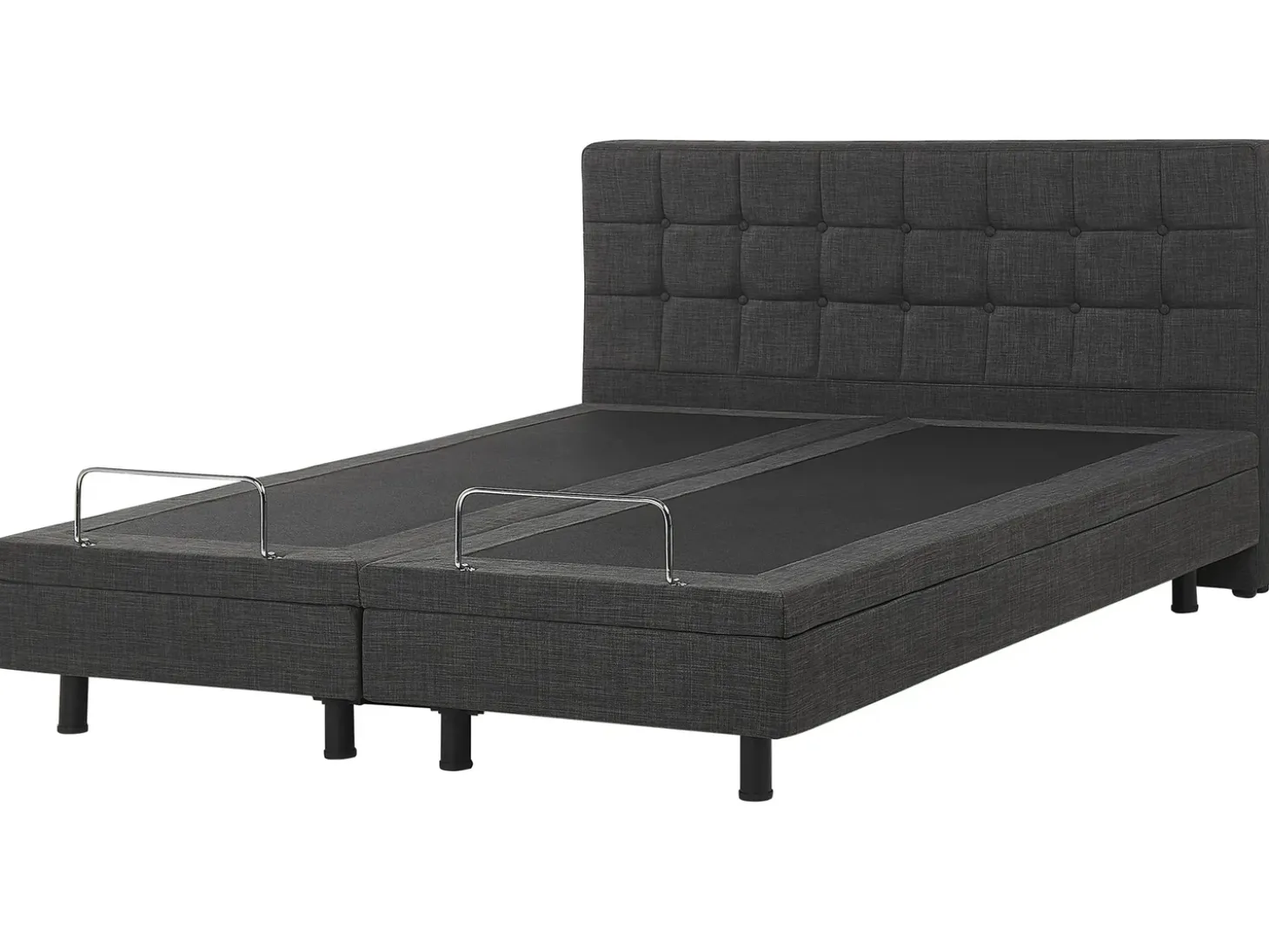 Justerbar seng DUKE 180 x 200 cm Mørkegrå