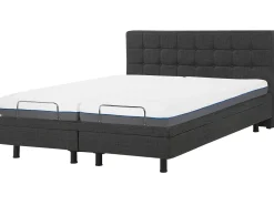 Justerbar seng DUKE 180 x 200 cm Mørkegrå