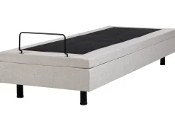Justerbar seng uden hovedgærde DUKE 90 x 200 cm Beige