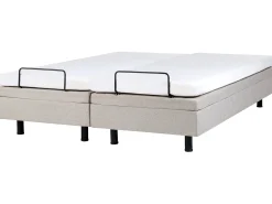 Justerbar seng uden hovedgærde DUKE 180 x 200 cm Beige