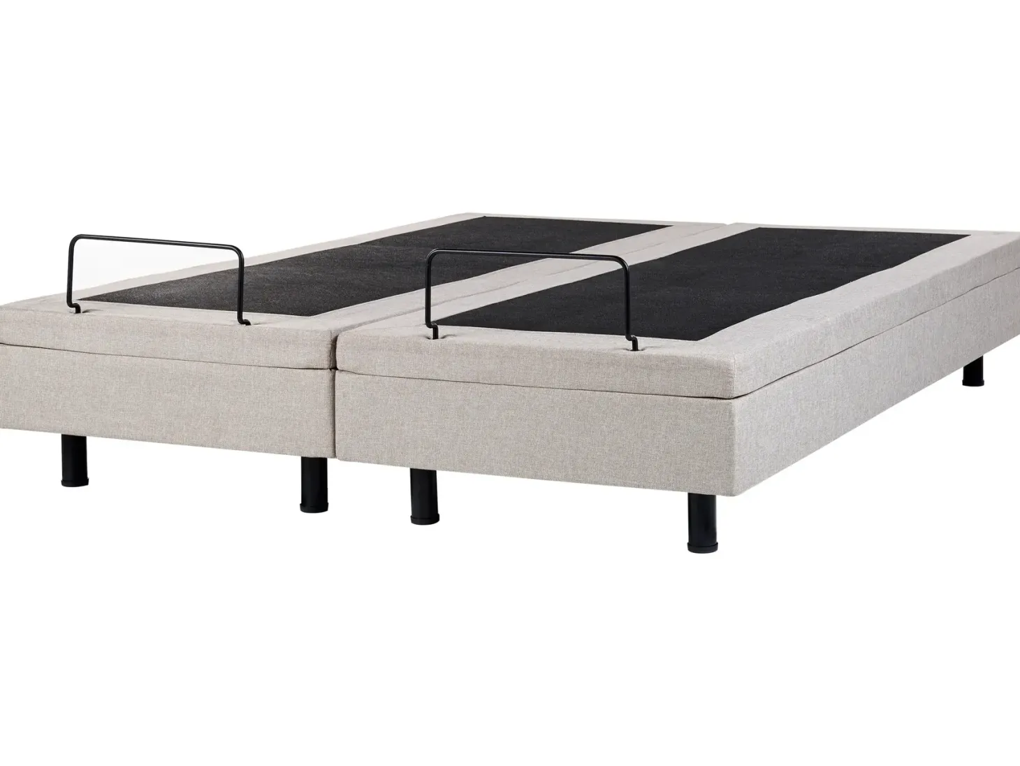 Justerbar seng uden hovedgærde DUKE 180 x 200 cm Beige