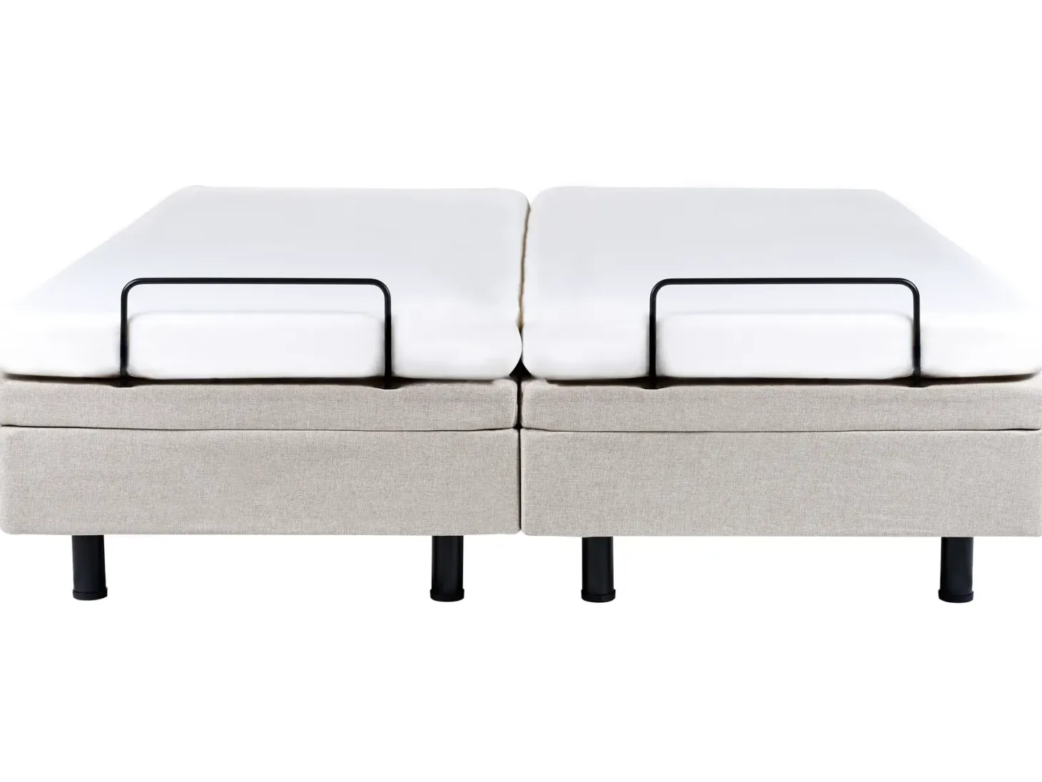 Justerbar seng uden hovedgærde DUKE 180 x 200 cm Beige