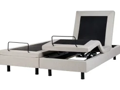 Justerbar seng uden hovedgærde DUKE 180 x 200 cm Beige