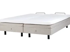 Justerbar seng uden hovedgærde DUKE 180 x 200 cm Beige