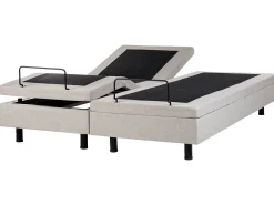Justerbar seng uden hovedgærde DUKE 180 x 200 cm Beige