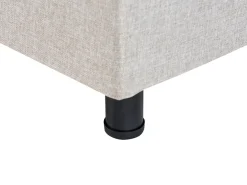 Justerbar seng uden hovedgærde DUKE 180 x 200 cm Beige