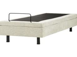 Justerbar seng uden hovedgærde CASTELLAN 90 x 200 cm Beige