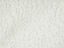 Justerbar seng uden hovedgærde Boucle DUKE 180 x 200 cm Cremehvid