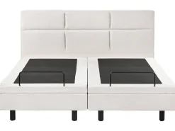 Justerbar seng VICEROY 180 x 200 cm Lys Beige