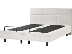Justerbar seng VICEROY 180 x 200 cm Lys Beige