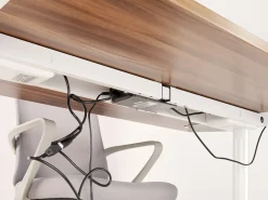 Kabelbakke til elektrisk justerbart skrivebord TRACIE Hvid