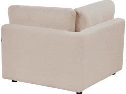 KIVVIK Hjørnemodul Højrevendt Beige Boucle
