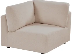 KIVVIK Hjørnemodul Højrevendt Beige Boucle