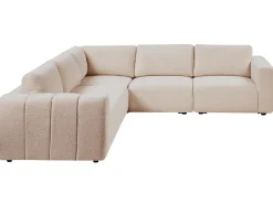 KIVVIK 5 personers Hjørnesofa modul Højrevendt Beige Boucle