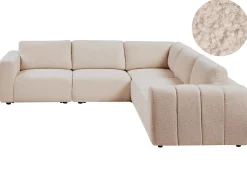 KIVVIK 5 personers Hjørnesofa modul Venstrevendt Beige Boucle