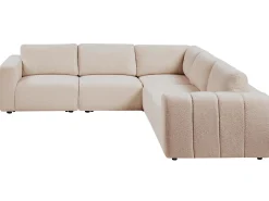 KIVVIK 5 personers Hjørnesofa modul Venstrevendt Beige Boucle