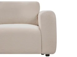 KIVVIK 2 personers Modulsofa Beige Boucle