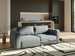 KIVVIK 2 personers Modulsofa Grøn Boucle